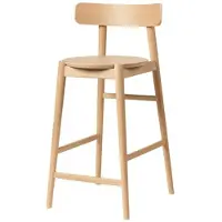 FDB Møbler J185 Øst baarituoli 65 cm Oak nature lacquered