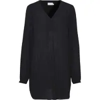 Kaffe Amber V-Neck Tunic - Black - 42