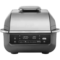 Ninja 5-in-1 1760 W melna/sudraba - Grils un karsta gaisa friteris