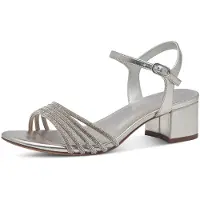 Tamaris Women Sandals - Silver - 38