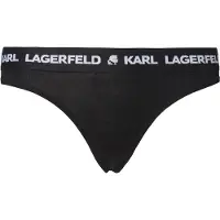 Karl Lagerfeld Stringit musta / valkoinen