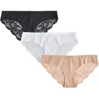 Next Alushousut beige / musta / valkoinen