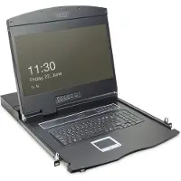 Digitus DS-72211-1IT, 48,3 cm (19"), 1366 x 768 pikseliä, 1000:1, TFT, 16,78 miljoonaa väriä, VGA