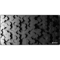 Sharkoon SKILLER SGP30 Big HEX gaming mouse pad, size XXXL (1200x600 mm), light gray-dark gray, waterproof, non-slip rubber bottom, flexible 2.5 mm (4044951032242)