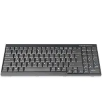 Digitus DS-72000TR, Täysikokoinen (100 %), Langallinen, Musta
