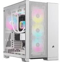 Corsair 6500D Airflow, ikkunallinen miditornikotelo, valkoinen