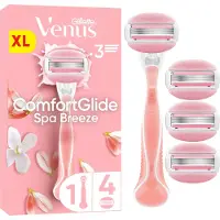 Gillette Venus ComfortGlide Spa Breeze naisten karvanpoistohöylä + vaihtoterät 4 kpl