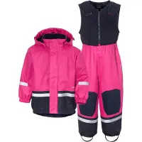 Didriksons Kids' Boardman C Set Plastic Pink Sadesetit 140