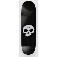 Zero Single Skull 8.5" Skeittilaudan dekki black / white Koko Uni
