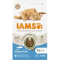 IAMS 2.5kg Advanced Nutrition Grain Free merikala kissan kuivaruoka