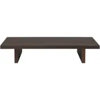 Ferm Living Kona Low Sivupöytä - Dark Stained