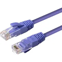 Microconnect Cat6 U/UTP RJ45 15m -verkkokaapeli, violetti