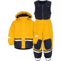 Didriksons Kids' Boardman C Set Oat Yellow Sadesetit 110