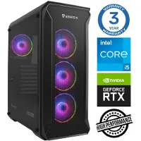 INTOP Tietokone i5-12400F 16GB 1TB SSD M.2 NVME RTX5060Ti 16GB no-OS