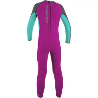 O'Neill Toddler Reactor Ii 2 Mm Junior-märkäpuku Jossa Pitkät Hihat Ja Vetoketju Selässä