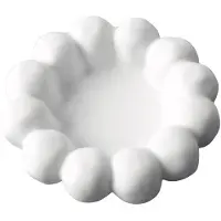DBKD Bright kynttilänalusta Ø17 cm White