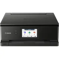 Canon PIXMA TS8750, Mustesuihku, Väritulostus, 4800 x 1200 DPI, Värikopiointi, A4, Musta
