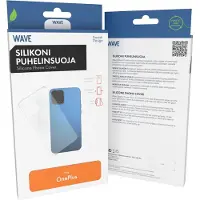 Wave OnePlus 13R -silikonikuori, läpinäkyvä
