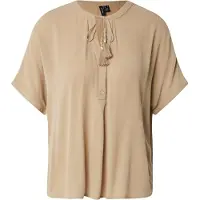Vero Moda Vmbente Ss Wide Top Wvn Ga - Khaki green - XS
