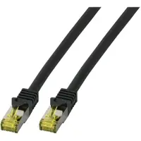 Efbe-Schott EFB-Elektronik patch cable - 25 m - black - Musta - 25 meter