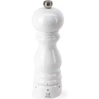Peugeot Paris Saltkværnu'select Z Træ, Hvidlakeret 18Cm - White - 18 CM