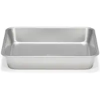 Patisse neliön muotoinen leivinpelti 22 x 4 cm hopeateräs