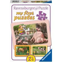 Ravensburger Palapelit Exploring The Farm 3x6