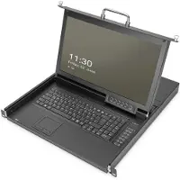 Digitus DS-72220-6ES, 43,2 cm (17"), 1920 x 1080 pikseliä, 1000:1, 16:9, TFT, 16,78 miljoonaa väriä
