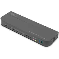 Digitus KVM SWITCH, 4X1,DP, DP/HDMI OUT,USB (DS-12890)