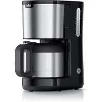 Braun PurShine KF1505BK 9 kupin -kahvinkeitin termoskannulla, musta