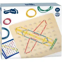Small Foot - Wooden Geo Board Set