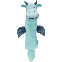 Beeztees Koiran lelu Puppy Flatino Draak Yi, 46x23x9,5 cm, sininen