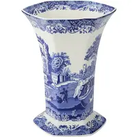 Spode - Blue Italian Maljakko 27 cm Sininen/Valkoinen