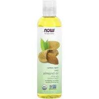 Now - Luomu Makea Manteliöljy (237 ml)