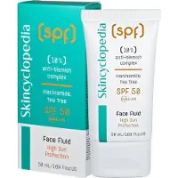 Skincyclopedia Anti-Blemish suojaava fluidi pigmenttiläiskien ehkäisyyn SPF 50 50 ml