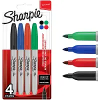 Sharpie Fine 4 kpl permanenttitussi