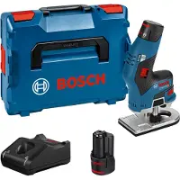 Bosch GKF 12V-8 Professional, Musta, Sininen, Punainen, 13000 RPM, 8 mm, 2,5 m/s ², 1,5 m/s ², Akku