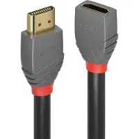Lindy 36477, 2 m, HDMI-tyyppi A (vakio), HDMI-tyyppi A (vakio), 18 Gbit/s, Äänen paluukanava (ARC), Musta