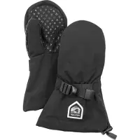Hestra Kids' Fjellvotten Mitt Black Retkeilykäsineet 6