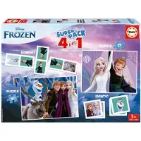 Educa Borras Superpack 4 In 1 Frozen Puzzle Kirkas