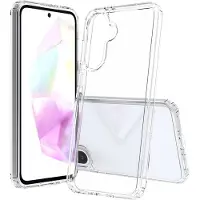 Screenor Samsung Galaxy A36 5G Bumper suojakuori, läpinäkyvä