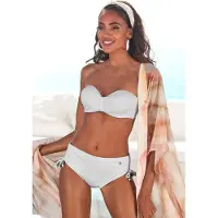 LASCANA Bikinitoppi valkoinen