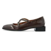 Bianco Biaesther Cross Mary Jane Leather - Brown - 38