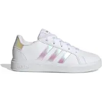 Adidas Urheilukengät 'Grand Court 2.0' roosa / hopea / valkoinen