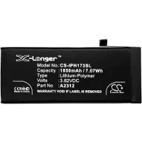 123accu Apple 2020 iPhone SE yhteensopiva akku 1850 mAh