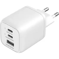 Sandstrom 65 W 3-porttinen GaN PD seinälaturi (valkoinen)