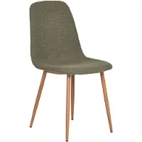 House Nordic Ruokasalituoli - - Stockholm - 2 kpl - Vihreä - Mustat metallijalat