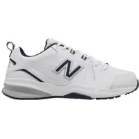 New Balance for man. MX608V5 MX608V5 Slip Resistant Leather Shoes white (45.5 2E), Flat, Laces, Casual