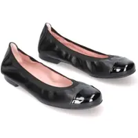 Pretty ballerinas for woman. 48780 Shirley leather ballerinas black (37), Flat, None, Casual