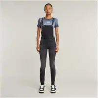 G-Star Lynn High Waist Skinny Overall - Grey - Women